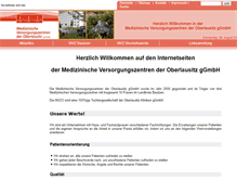 Tablet Screenshot of mvzo.de